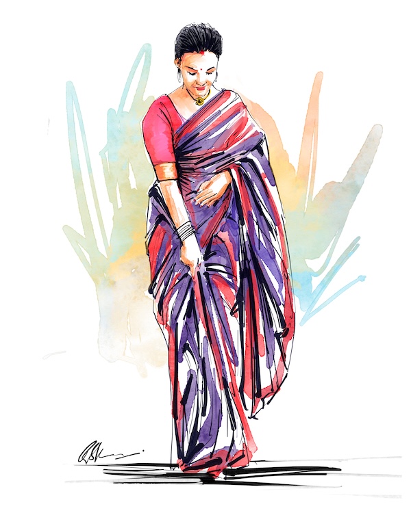 Women in saree 10