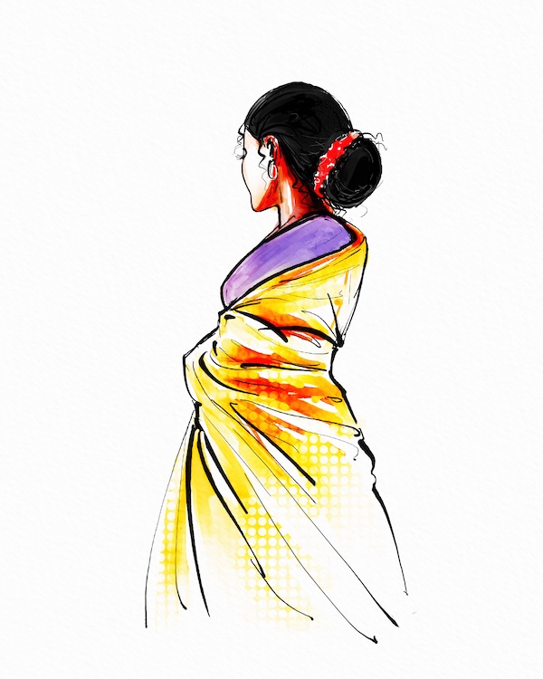 Women in saree 13
