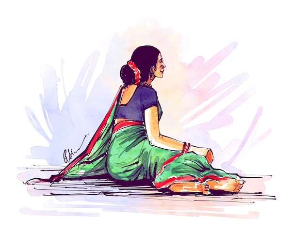 Women in saree 3