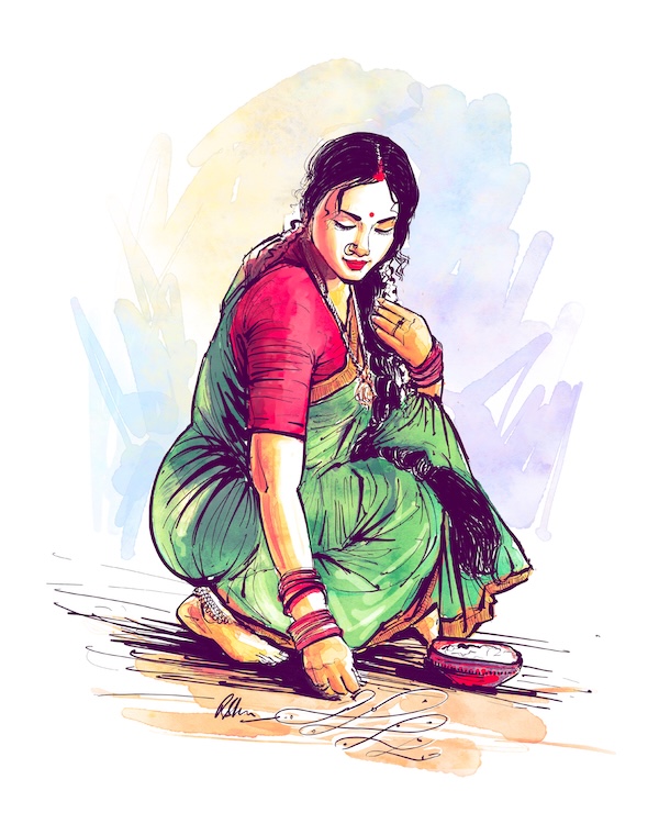 Women in saree 4