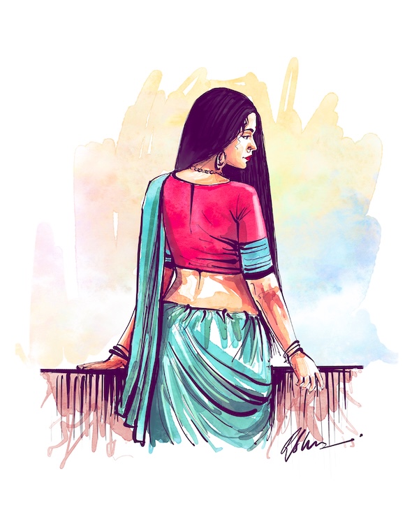 Women in saree 5