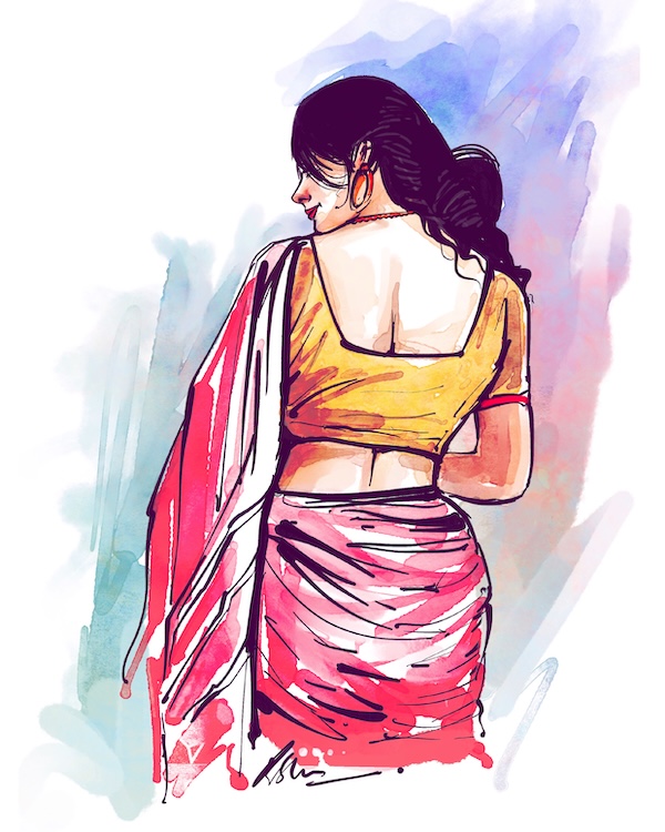 Women in saree 6