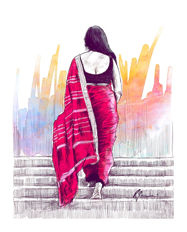 Women in saree 8